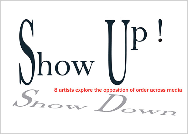 Show Up Show Down show card